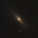 NGC 3115 mit der Webcam