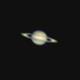 Saturn mit Minimaloptik