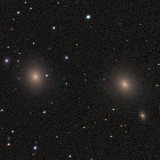Doppelgalaxie NGC 7626 / NGC 7619