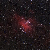 Messier 16 mit kleiner Optik