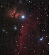 Flammennebel, NGC 2023 und der Pferdekopf