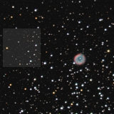 NGC 2438 und ein faules Ei