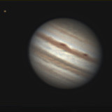 Erster Jupiter 2011 mit Io