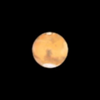 Mars im 254mm-Teleskop