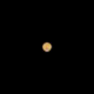 Mars im 60mm-Teleskop